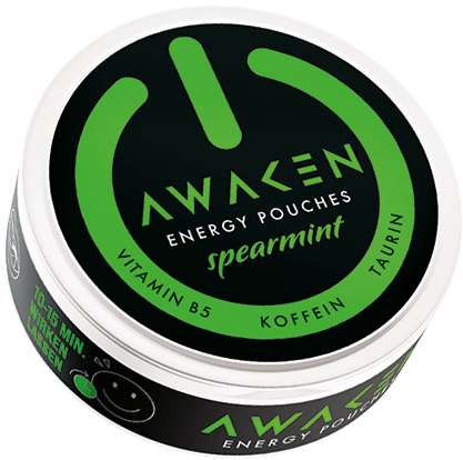 AWAKEN Energy Pouches spearmint